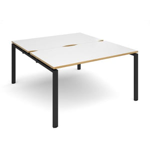 Adapt II sliding top B2B desks 1600mm deep Desking
