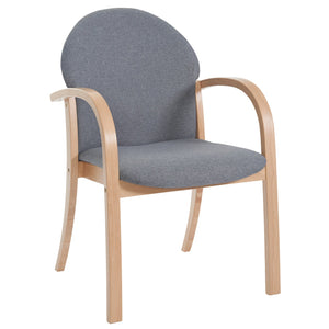 Tamar wooden frame conference chair