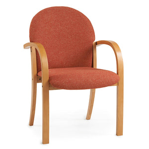 Tamar wooden frame conference chair