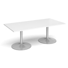 Load image into Gallery viewer, Trumpet base rectangular boardroom table