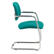 Load image into Gallery viewer, Tuba cantilever frame conference chair - Chrome Frame