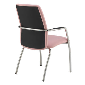 Tuba 4 leg frame conference chair - Fully Upholstered Back