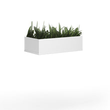 Load image into Gallery viewer, Wooden planter 800mm wide to fit on single wooden lockers