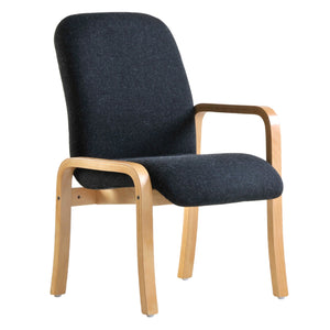 Yealm modular beech wooden frame chair - One Arm